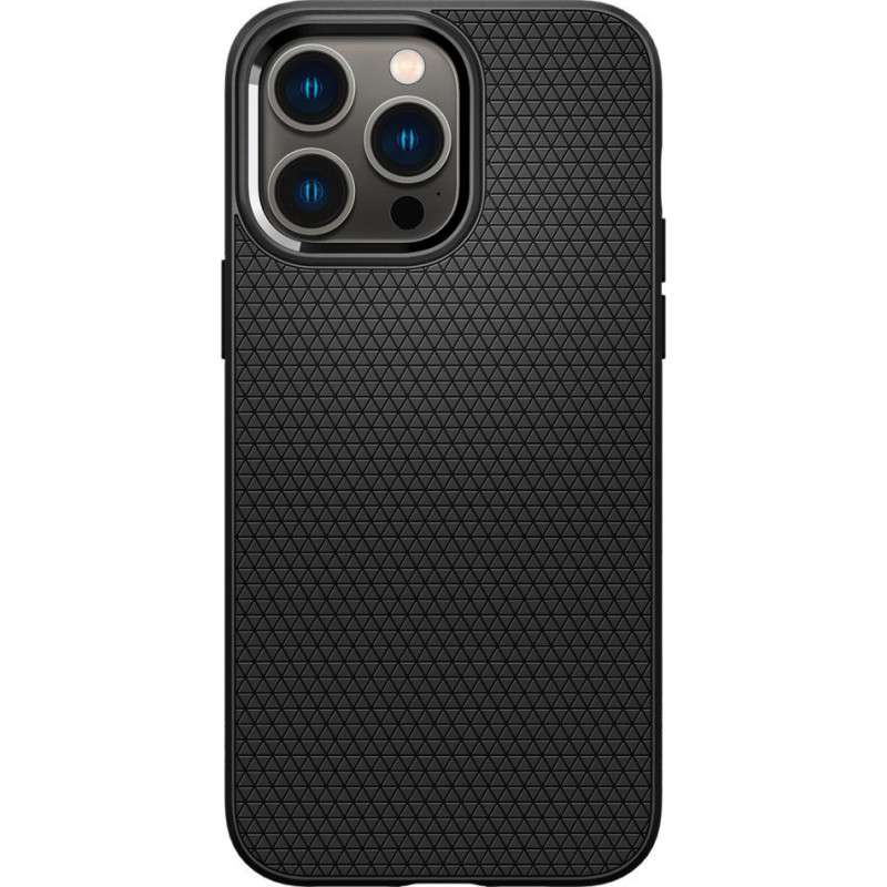 Spigen Liquid Air (ACS04957) ümbris Apple iPhone 14 Pro jaoks, mattmust