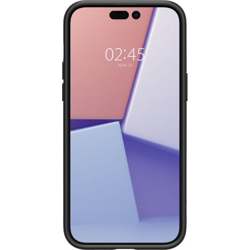 Spigen Liquid Air (ACS04957) ümbris Apple iPhone 14 Pro jaoks, mattmust