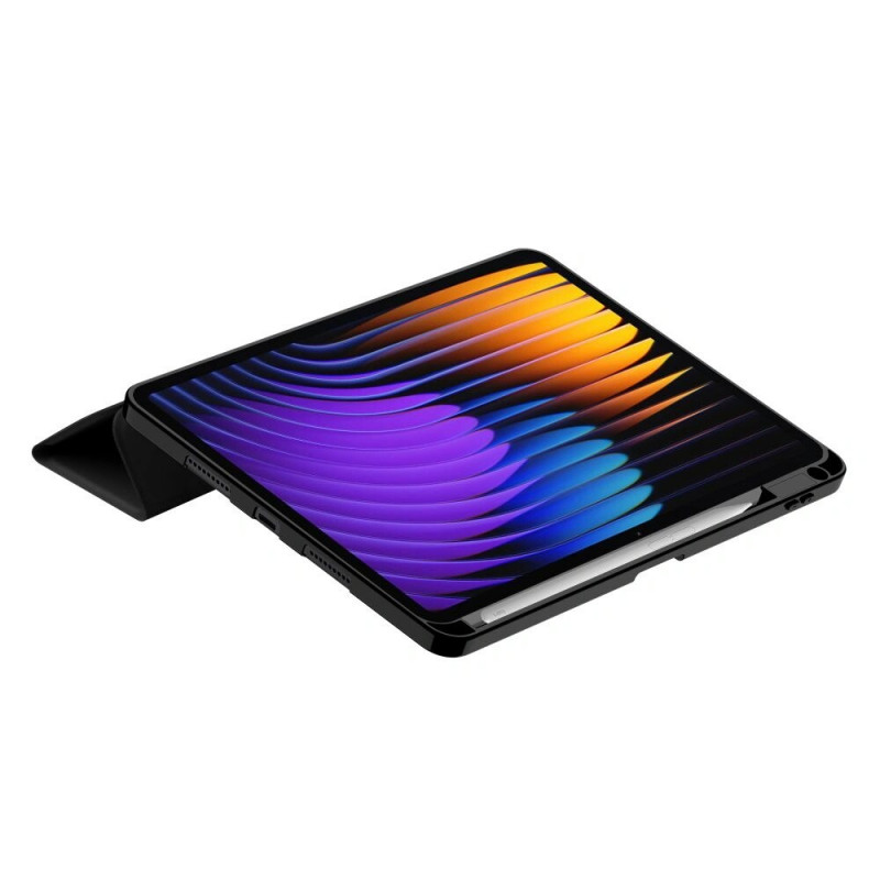 Tech-Protect SmartCase Pen tahvelarvuti ümbris Xiaomi Pad 8 / 8 Pro / 7 / 7 Pro jaoks, must