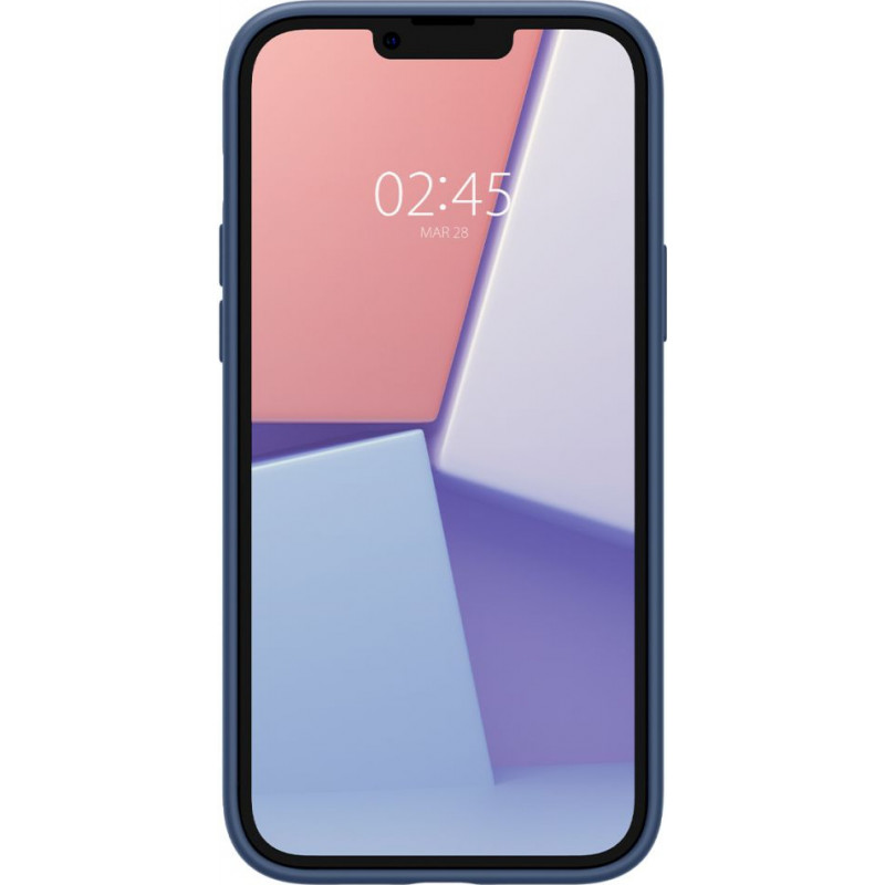 Spigen Silicone Fit Mag (ACS04921) MagSafe'i ümbris Apple iPhone 14 Plus / 15 Plus jaoks, tumesinine