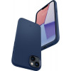 Spigen Silicone Fit Mag (ACS04921) MagSafe'i ümbris Apple iPhone 14 Plus / 15 Plus jaoks, tumesinine