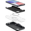 Spigen Silicone Fit Mag (ACS04920) MagSafe'i ümbris Apple iPhone 14 Plus / 15 Plus jaoks, must