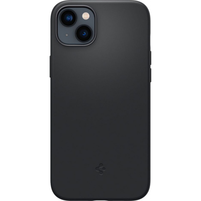 Spigen Silicone Fit Mag (ACS04920) MagSafe'i ümbris Apple iPhone 14 Plus / 15 Plus jaoks, must