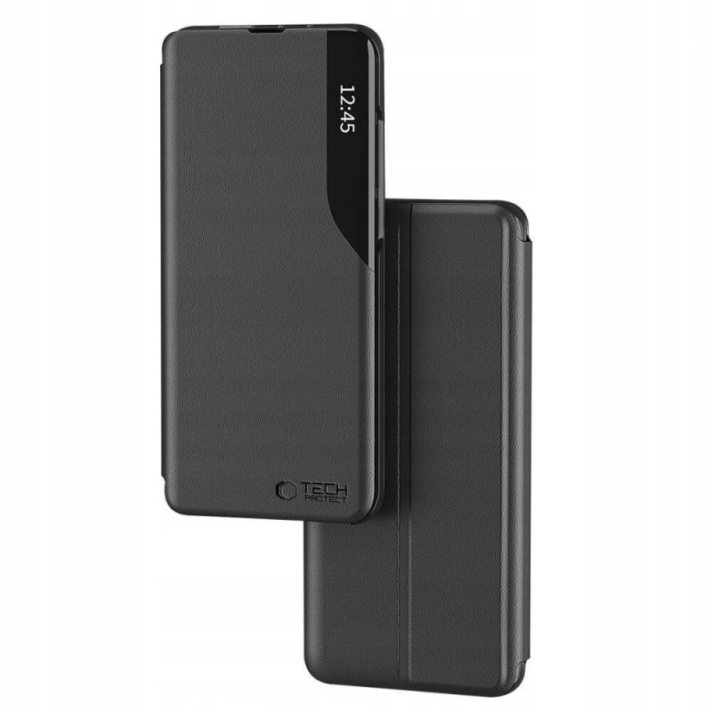 Tech-Protect Smart View kaaned Xiaomi Redmi 12 jaoks, must