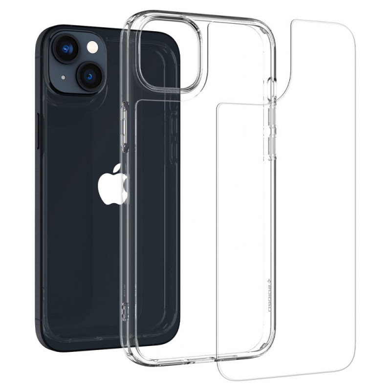 Spigen Quartz Hybrid (ACS04906) ümbris Apple iPhone 14 Plus / 15 Plus jaoks, Crystal Clear