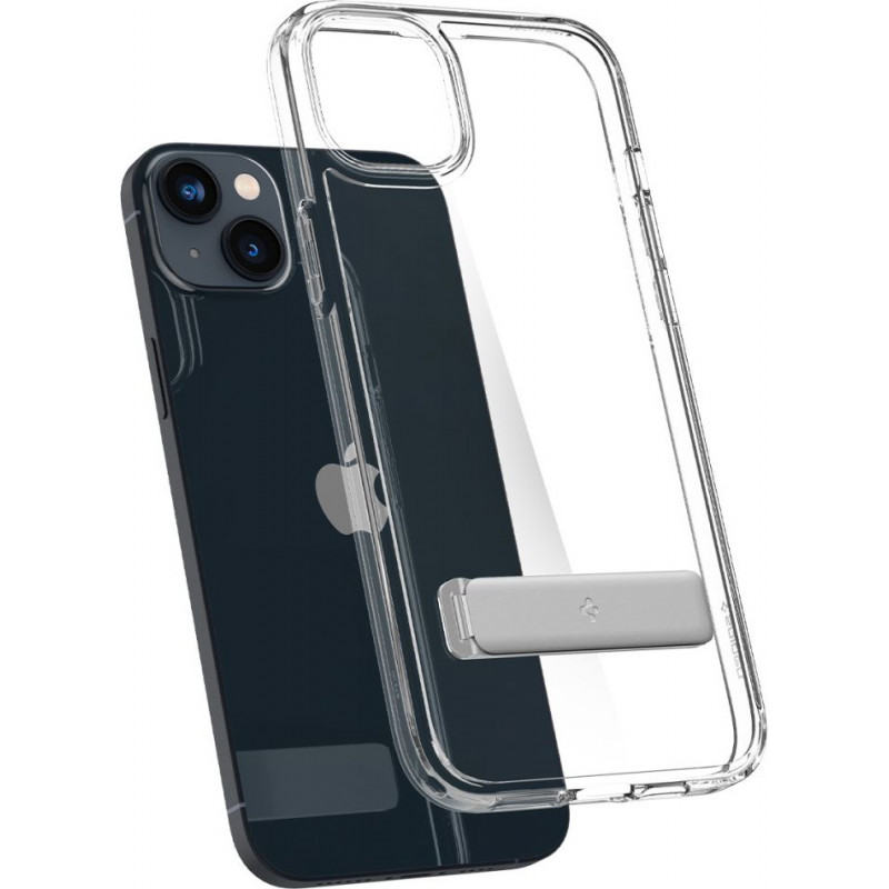 Spigen Ultra Hybrid S (ACS04905) ümbris Apple iPhone 14 Plus / 15 Plus jaoks, Crystal Clear