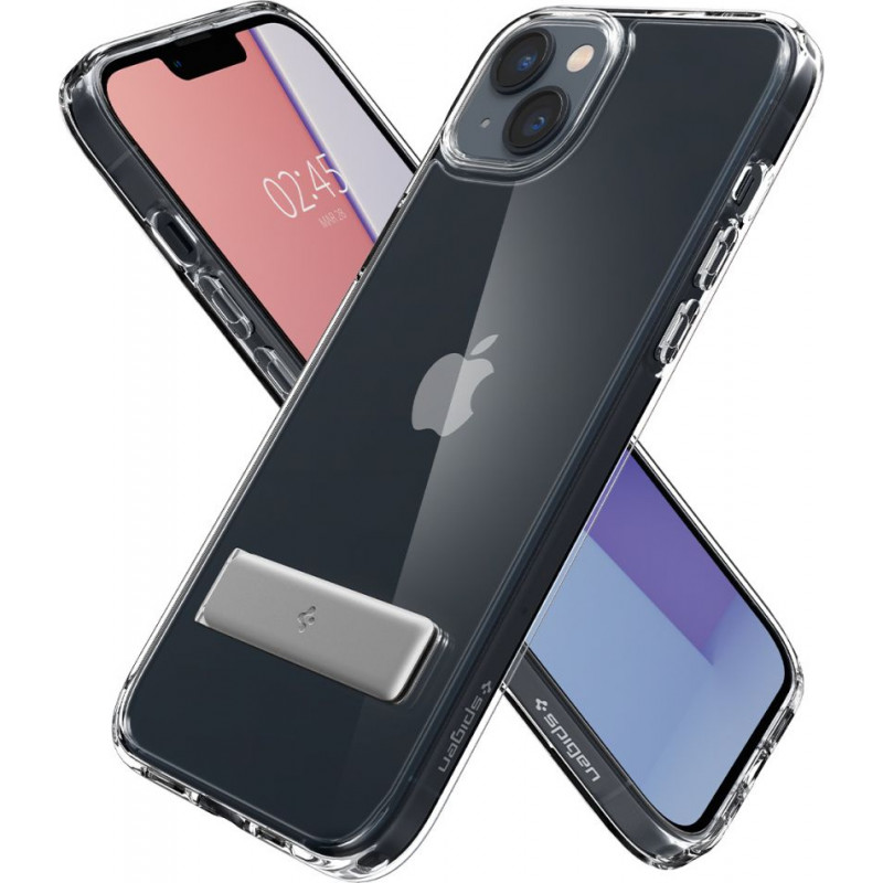Spigen Ultra Hybrid S (ACS04905) ümbris Apple iPhone 14 Plus / 15 Plus jaoks, Crystal Clear