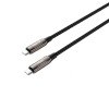 Tech-Protect UB10T Ultraboost USB-C / USB-C kaabel PD240W/QC4.0, 100 cm, must