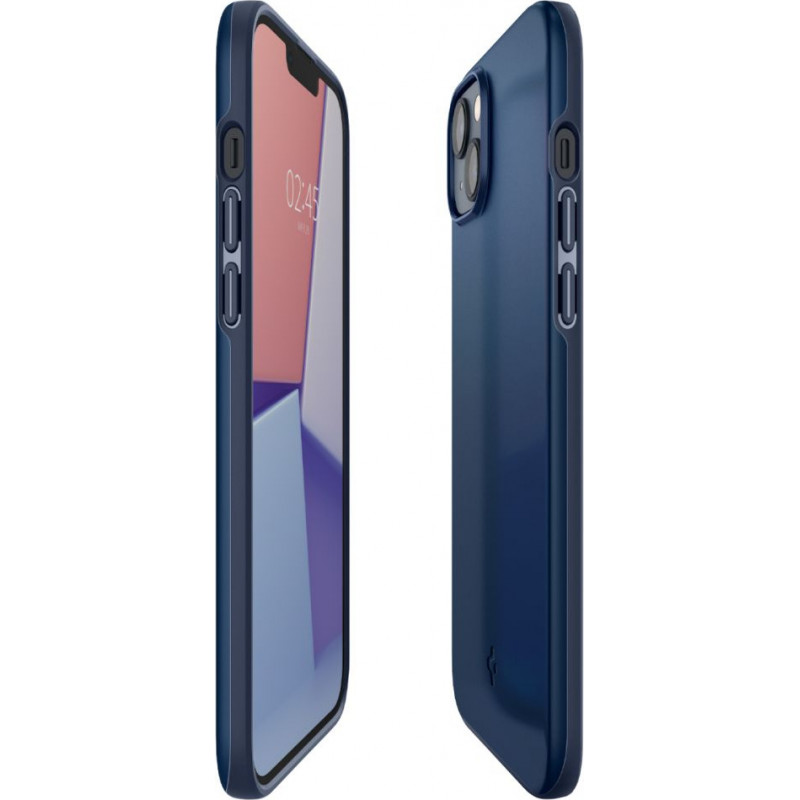 Spigen Thin Fit Apple iPhone 14 Plus / 15 Plus ümbris, Navy Blue