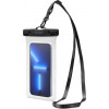 Spigen A601 Aqua Shield universaalne veekindel ümbris, Crystal Clear