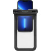 Spigen A601 Aqua Shield universaalne veekindel ümbris (2 tk), must