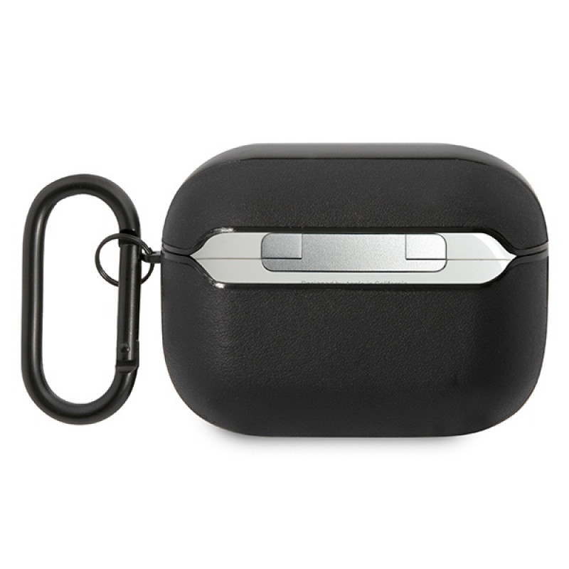 Mercedes-AMG AMAPSLWK Apple AirPods Pro ümbris AMG Leather Big Logo, must