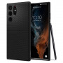 Spigen Liquid Air Samsung Galaxy S22 Ultra ümbris, mati must
