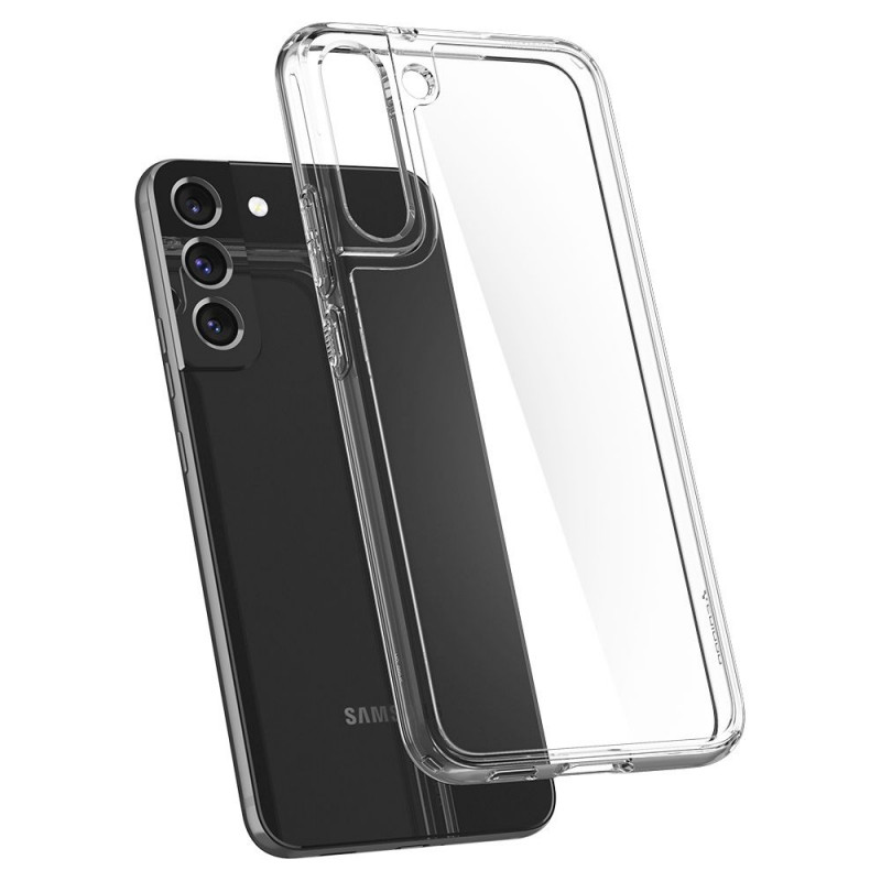 Spigen Ultra Hybrid Samsung Galaxy S22 ümbris, Crystal Clear