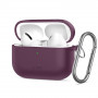 Tech-Protect Silicone Hook THP6103 Apple AirPods Pro 3 laadimiskarbi ümbris, Burgundy