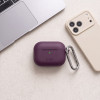 Tech-Protect Silicone Hook THP6103 Apple AirPods Pro 3 laadimiskarbi ümbris, Burgundy