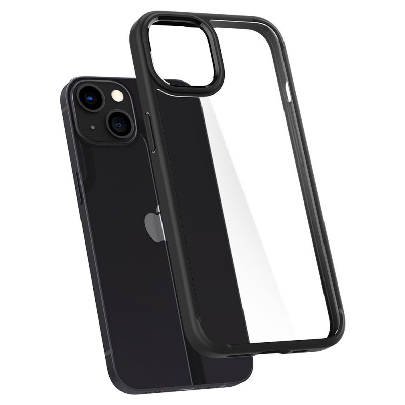 Spigen Ultra Hybrid Apple iPhone 13 ümbris, mati must