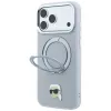 Karl Lagerfeld with Ring Stand 360 Karl Head Pin MagSafe kate Apple iPhone 18 Pro / 17 Pro jaoks, hall (KF003235)