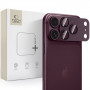 Tech-Protect Camfull Fit+ Apple iPhone 18 Pro kaamerakaitse, Burgundy