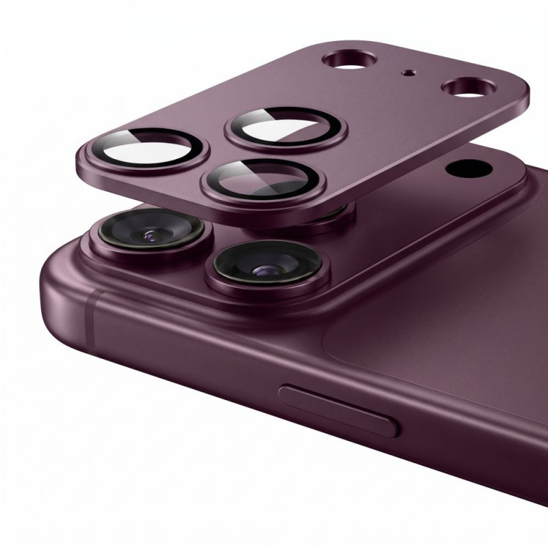 Tech-Protect Camfull Fit+ Apple iPhone 18 Pro kaamerakaitse, Burgundy