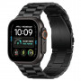 Tech-Protect Stainless THP6099 Apple Watch 8 / 9 / 10 / 11 / 12 / SE / Ultra 44/45/46/49 mm roostevabast terasest käevõru, must