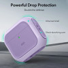 ESR Orbit HaloLock MagSafe ümbris Apple AirPods 4-le, lilla