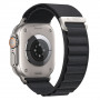 Tech-Protect Nylon Pro Apple Watch 8 / 9 / 10 / 11 / 12 / SE / Ultra 44/45/46/49 mm kellarihm, must