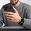 Tech-Protect Nylon Pro Apple Watch 8 / 9 / 10 / 11 / 12 / SE / Ultra 44/45/46/49 mm kellarihm, must