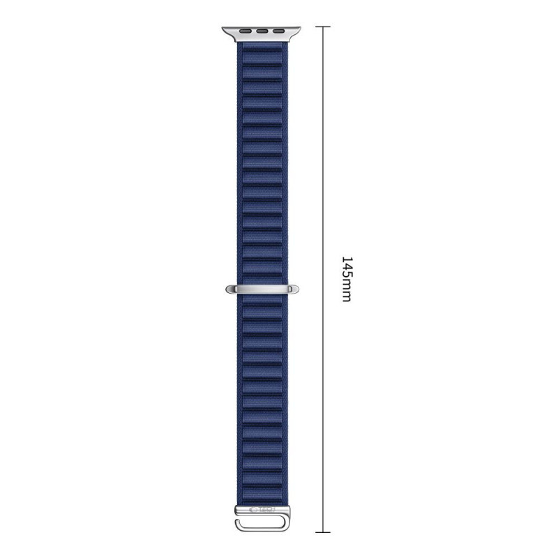 Tech-Protect Nylon Pro Apple Watch 8 / 9 / 10 / 11 / 12 / SE / Ultra 44/45/46/49 mm kellarihm, tumehall