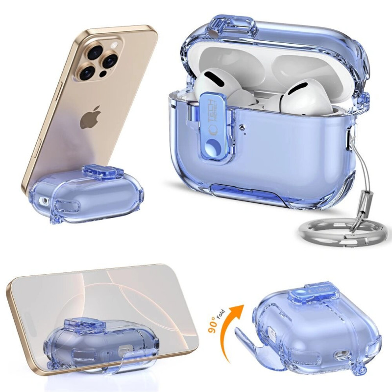 Tech-Protect Bounce Pro Apple AirPods Pro 3 laadimiskarbi kate, Matcha Green