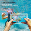 Spigen A601 universaalne veekindel ümbris (2 tk), Crystal Clear