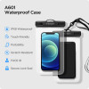 Spigen A601 universaalne veekindel ümbris (2 tk), Crystal Clear