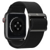 Spigen Fit Lite rihm Apple Watch 4/5/6/7/SE/8/9/Ultra 44/45/49 mm jaoks, must