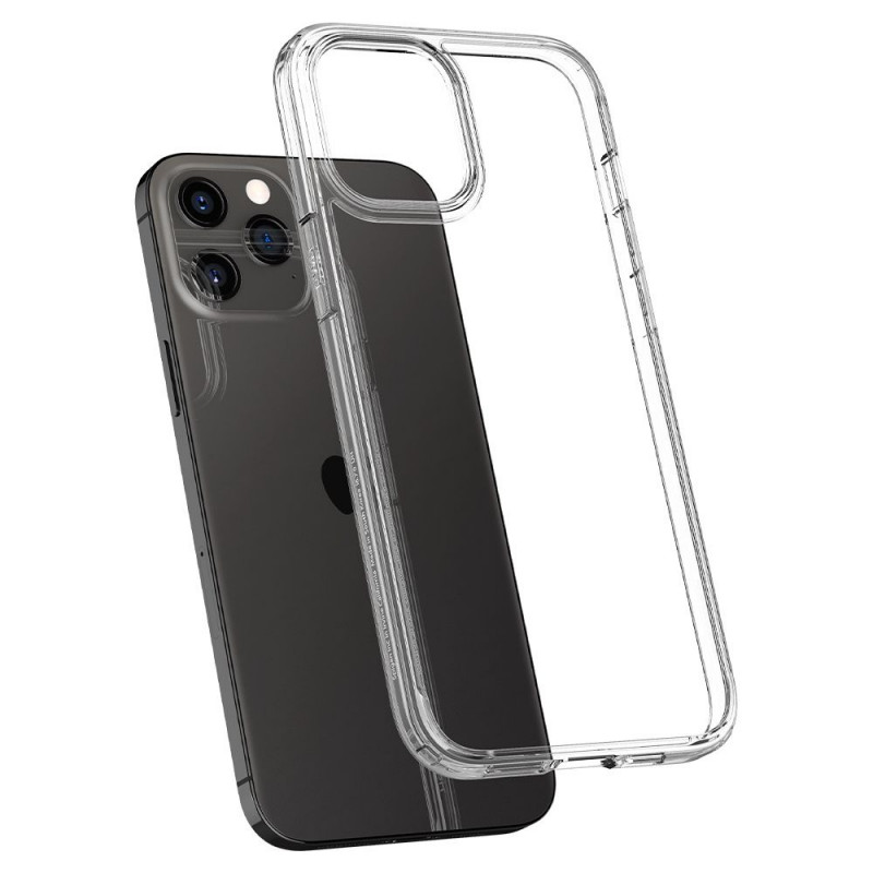 Spigen Ultra Hybrid kaitseümbris Apple iPhone 12 / 12 Pro jaoks, Crystal Clear