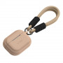 Tech-Protect silikoonist köiega ümbris Apple AirPods Pro 1 / 2 jaoks, Cafe Latte