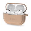 Tech-Protect silikoonist köiega ümbris Apple AirPods Pro 1 / 2 jaoks, Cafe Latte