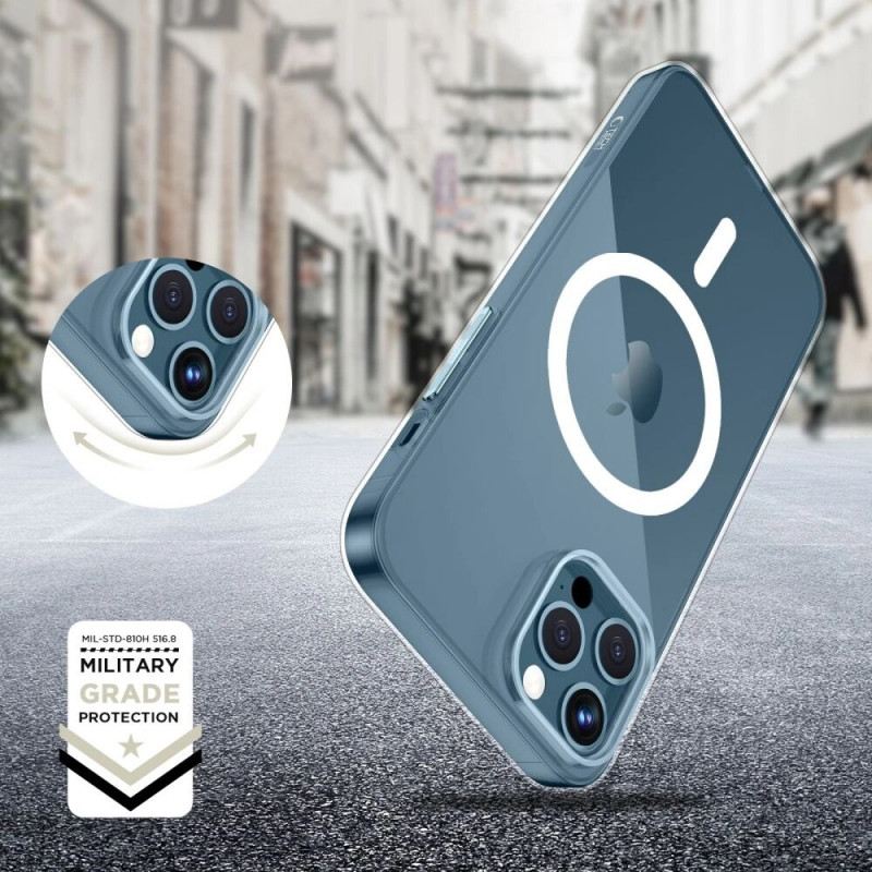 Tech-Protect FlexAir MagSafe kaitsekate Apple iPhone 12 / 12 Pro jaoks, läbipaistev