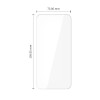 Tech-Protect Glass Fit+ karastatud klaas Samsung Galaxy A37 / A57 5G jaoks, läbipaistev (2 tk)