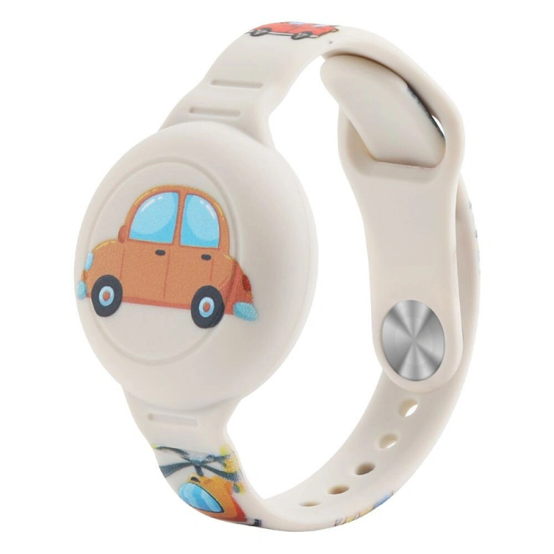 Tech-Protect Smooth Band lastele mõeldud randmepael Apple AirTag 1 / 2 jaoks, värviline (2 tk)