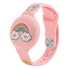Tech-Protect Smooth Band lastele mõeldud randmepael Apple AirTag 1 / 2 jaoks, värviline (2 tk)