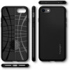 Spigen Liquid Air kaitsekott Apple iPhone SE 2022 / SE 2020 / 8 / 7 jaoks, must