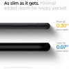 Spigen Liquid Air kaitsekott Apple iPhone SE 2022 / SE 2020 / 8 / 7 jaoks, must