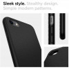 Spigen Liquid Air kaitsekott Apple iPhone SE 2022 / SE 2020 / 8 / 7 jaoks, must