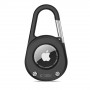 Tech-Protect Slidelock Carabiner võtmehoidja ümbris Apple AirTag 1/2 jaoks, must