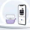 Tech-Protect silikoonkate konksuga Samsung Galaxy Buds 3 / 3 FE / 3 Pro jaoks, lavendel