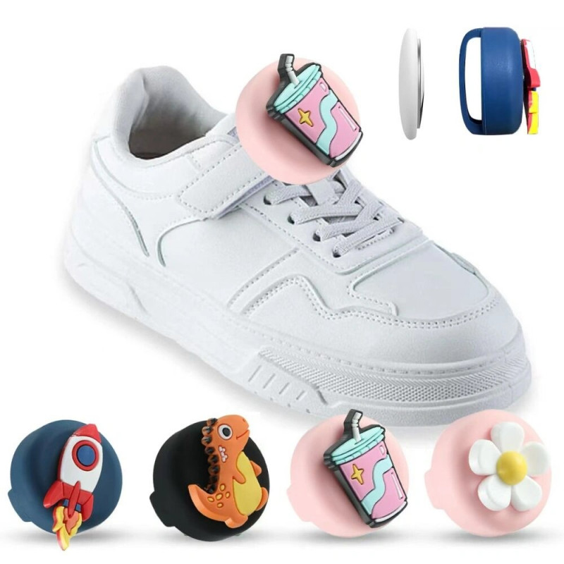 Tech-Protect Smooth For Kids silikoonkate Apple AirTag 1 / 2 jaoks, värviline (4 tk)
