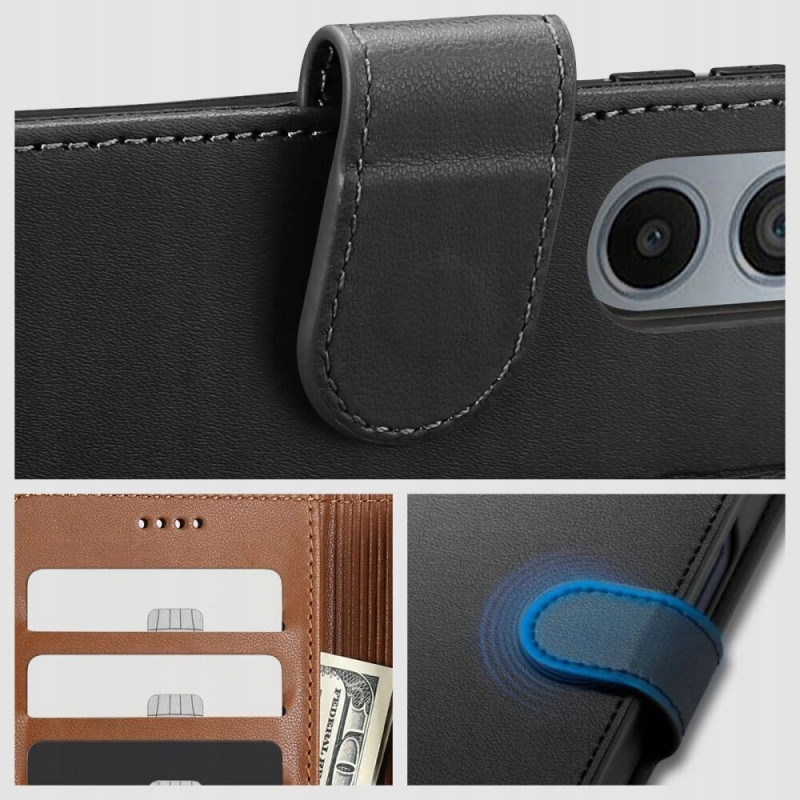 Tech-Protect rahakotikorpuse ümbris Samsung Galaxy A16 4G / 5G jaoks, must
