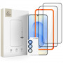 Tech-Protect Easy Set+ karastatud klaas Samsung Galaxy S26 jaoks, must (3 tk)