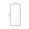 Tech-Protect Easy Set+ karastatud klaas Samsung Galaxy S26 jaoks, must (3 tk)