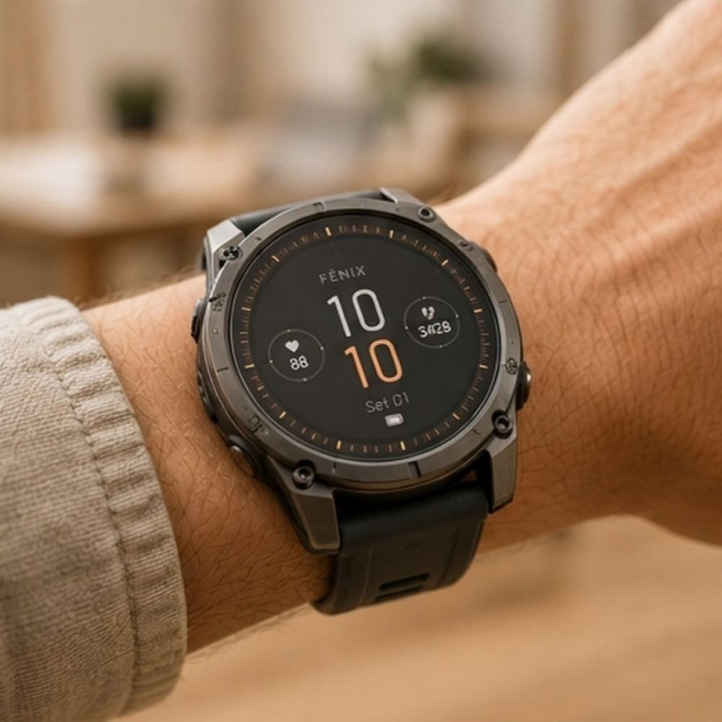Tech-Protect Glass Fit+ karastatud klaas Garmin Fenix 9 Pro 47 mm jaoks, läbipaistev (2 tk)